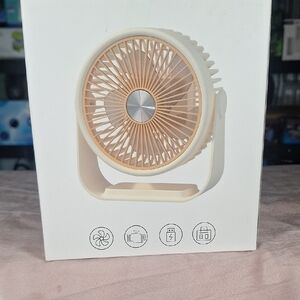 Portable Rechargable Fan Usb C Charging Factory Seal